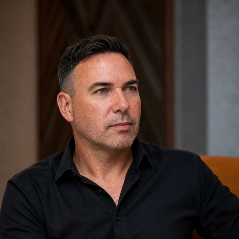 Portrait of Jason Murrell, Chief Executive Officer at Testamark